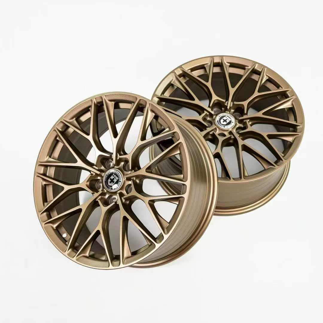 china-custom-forged-wheels-20-inch-hre-double-glod-front