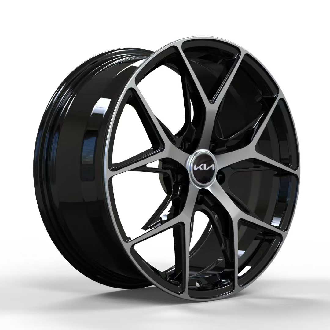 LW941 Kia Sportage 5 19" Alloy Wheels | Gloss Black - Image 2